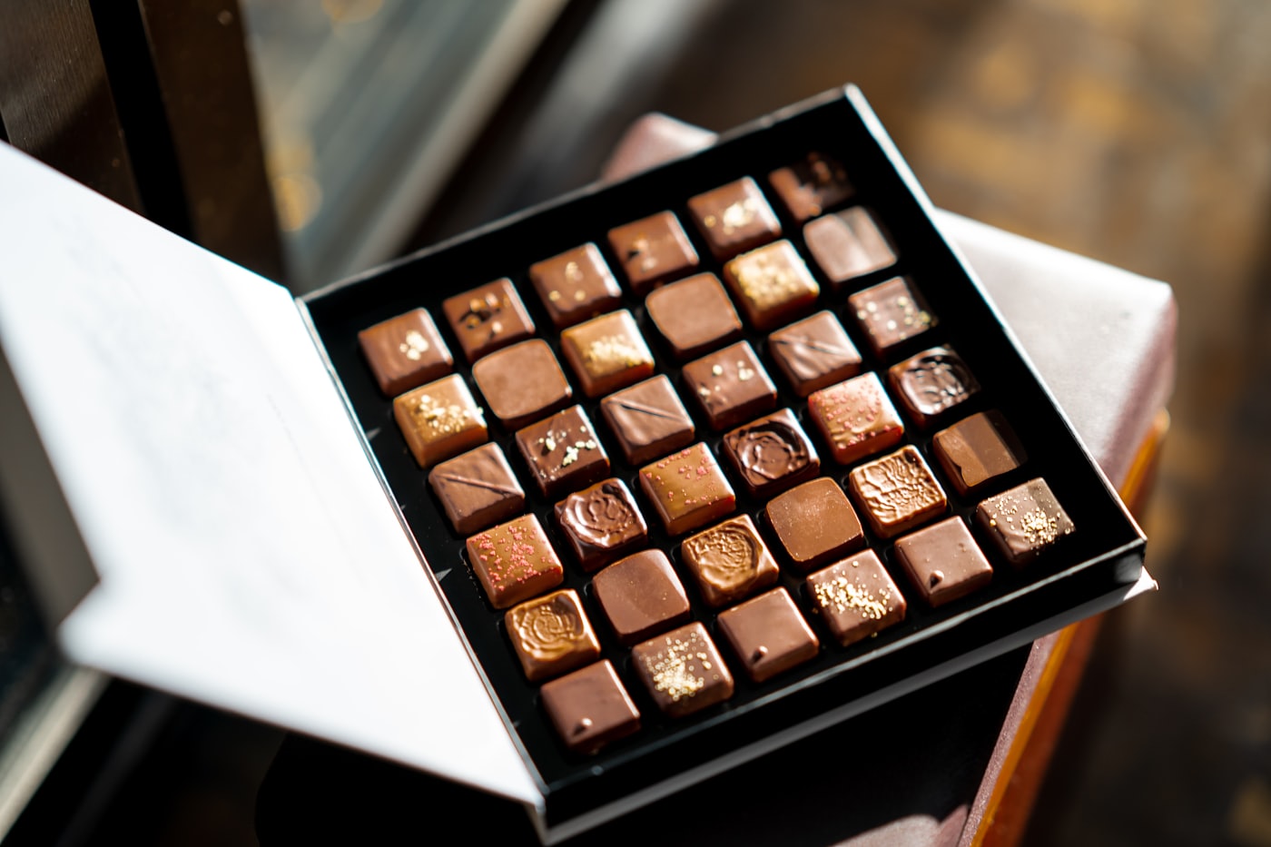 Handgemachte Pralinen